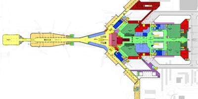 Кувајт меѓународниот аеродром мапа