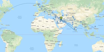 Кувајт дишните патишта 777 седиште карта