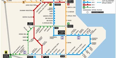 Карта на кувајт метро